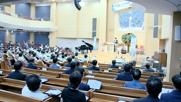 강원도 원주중부교회(김미열 목사)에서 제7차 평통일 기도회를 16일(주일) 진행하고 있다.