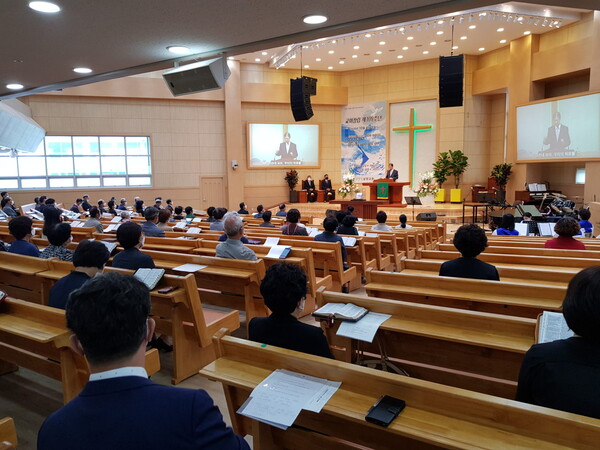 삼양교회는 4일 교회창립 105주년 기념 감사예배를 개최했다.