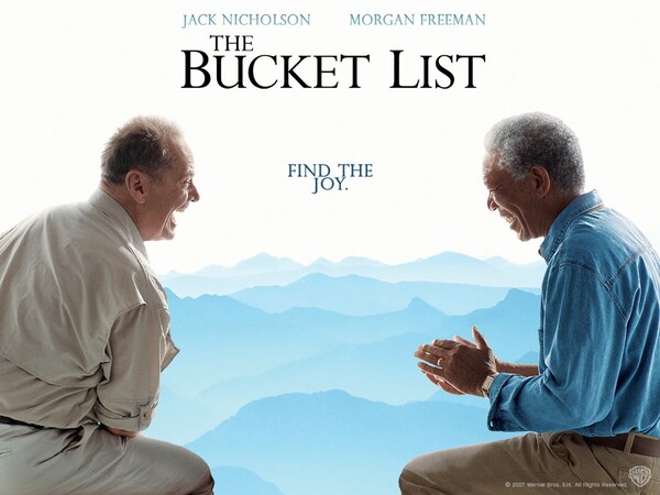 영화 '버킷 리스트(The Bucket List) : 죽기 전에 꼭 하고 싶은 것들 (2007)' 포스터