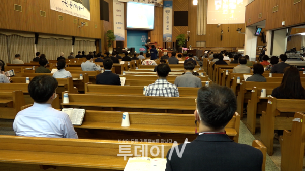 광주기독단체연합회 주최 제11회 블레싱 광주가 28일 광주동명교회에서 열렸다.