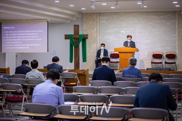 CTS충북방송 충주운영이사회 정기회가 충주남부교회에서 열렸다.