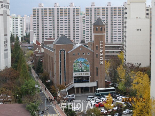 하나님의 놀라운 계획 가운데 세워진 전주동신교회의 현재 모습 @=전주동신교회