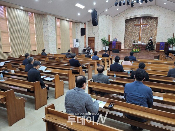 제주서남기독교교회협의회 정기총회가 7일, 모슬포교회에서 열렸다.