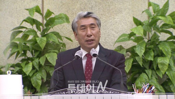 신임회장으로 선출된 김대원 목사(흥해영광교회)가 취임소감을 전했다.