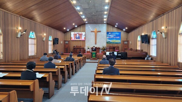 한국기독교군선교회연합회 제주지회 제23차 정기총회가 22일 제주시 관덕로2길 제주성내교회에서 열렸다.