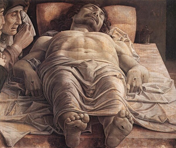 안드레아 만테냐, <죽은 그리스도>, 1480-1500