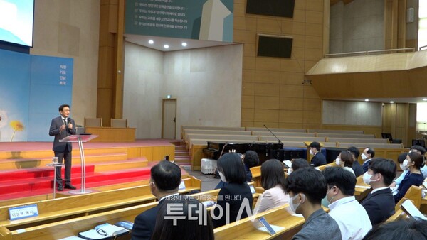 아산 · 천안 대학 캠퍼스 선교 단체 기도회가 온양삼일교회에서 열렸다.