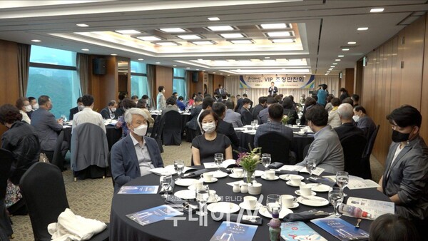 CBMC북부연합회(회장 김성우 장로)가 14일, 부산진구 일원에서 VIP초청만찬회를 열었다.