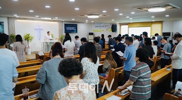 7월 31일(일) 바울교회 본당에서 'CTS 나도영상선교사 찬양집회'가 열렸다.
