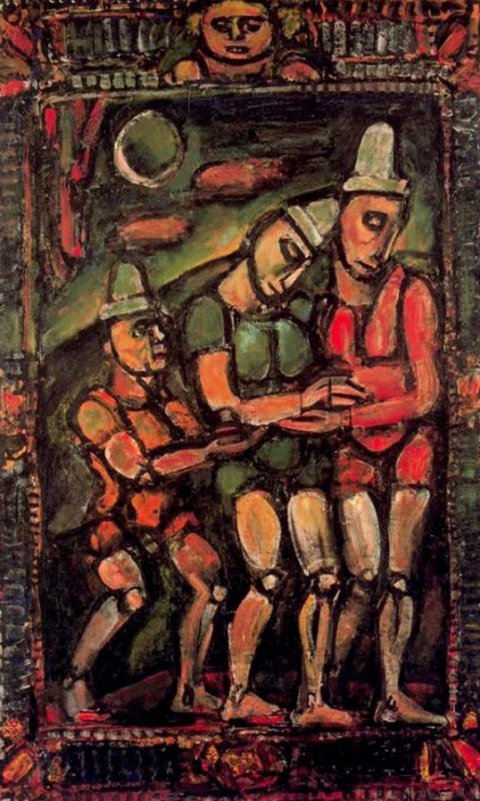 조르주 루오 <피흘리는 어릿광대>, 1932.